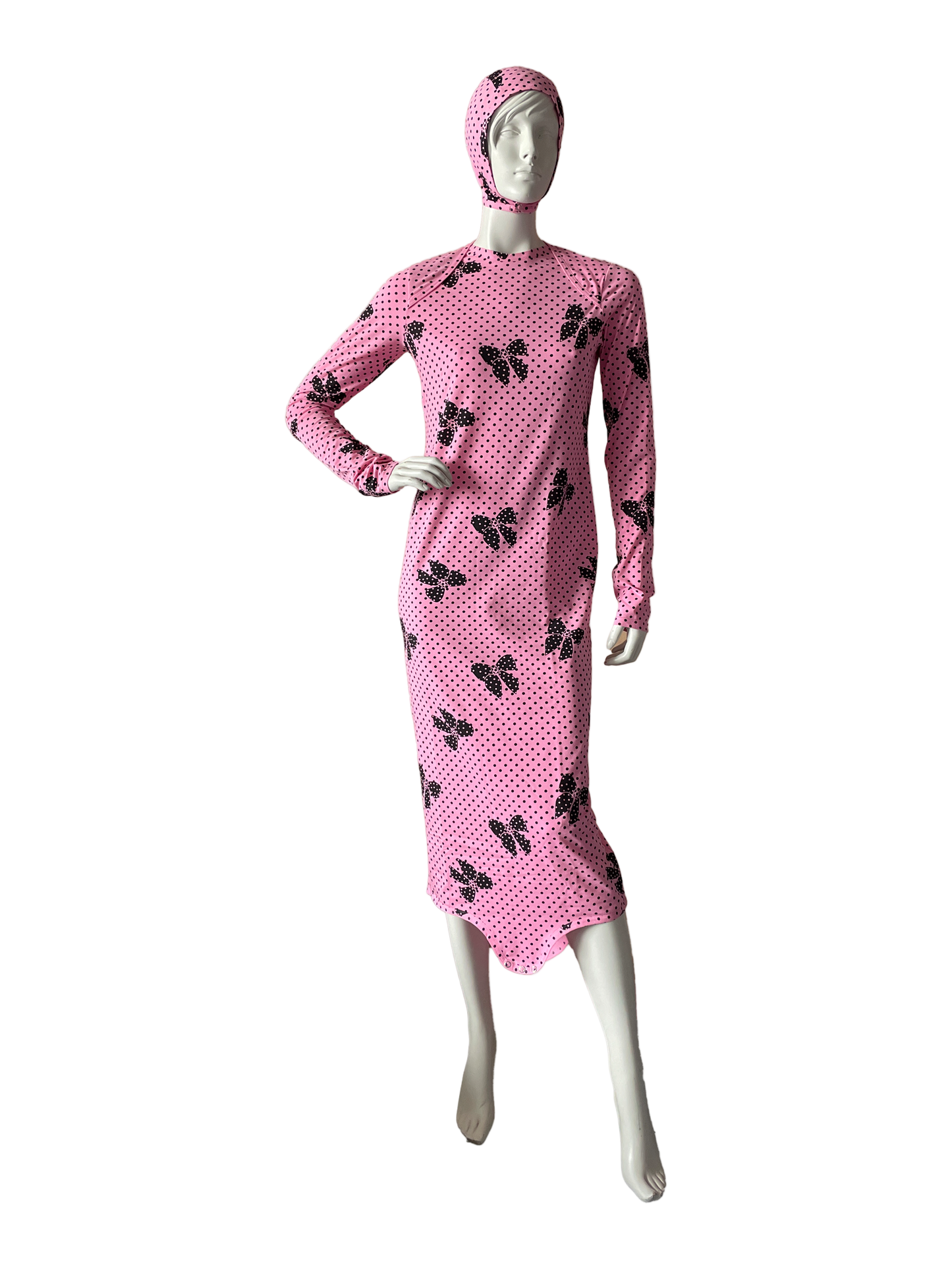 BIG BABY DRESS AND BONNET