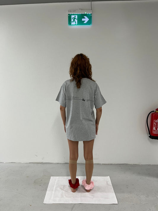 HULFE x Cindy de Perky (grey) T